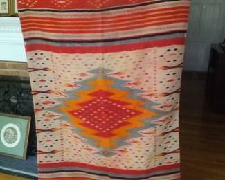 Late 1800 Navajo swaddled  blanket