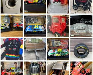 Nascar Small Town Charm Collage