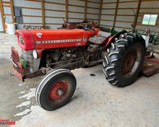  Massey Ferguson, model 135, tractor, 2-WD, 3424 metered hours