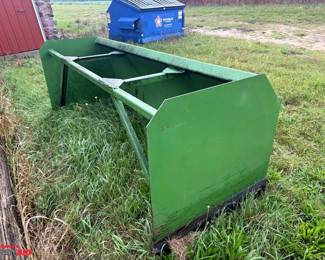 Box Blade, JD Loader Attachment, 8'