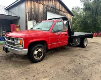 1999 Chevrolet 3500 Flatbed Truck