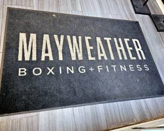 "Mayweather" Rubber Backed Floor Mat, 68" x 44" 