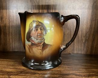 Warwick Ioga ceramic portrait 9 inch pitcher
