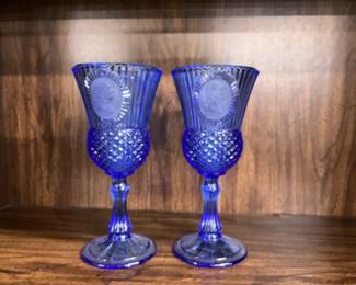Avon, Fostoria, George and Martha, Washington goblet