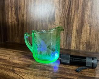 Uranium glass cream
