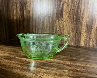 Uranium glass creamer