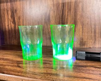 Uranium glass