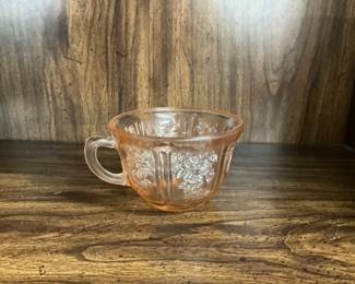 Pink depression, glass