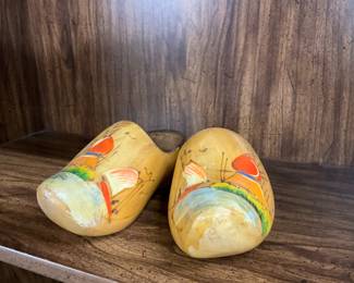 Vintage Holland wooden shoes