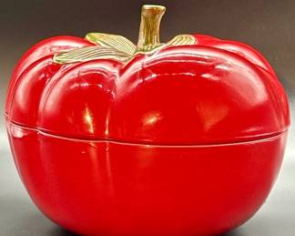 Vintage Tomato Canister - Holland Mold