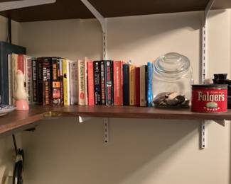 Office - more books & decor - all shelving & brackets for sale 