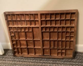 Printer’s display in office