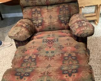 Opened LaZboy recliner