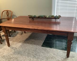 Large hand made table - no chairs