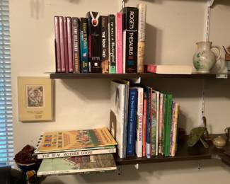 Office- books, decor, picture 