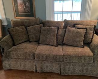 Living room sleeper couch by Allen White 