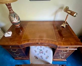 Leather top Desk