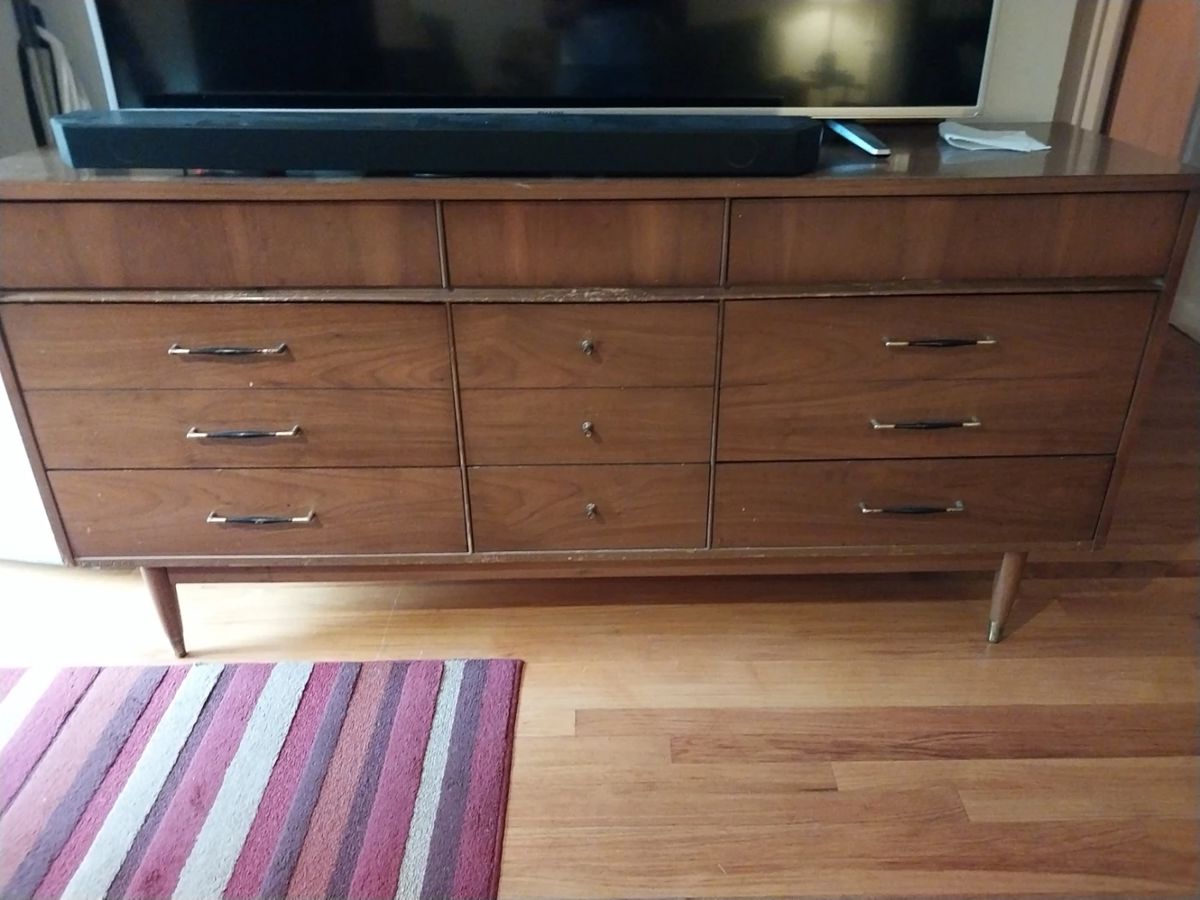 Mid century dresser