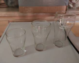 Coke glasses