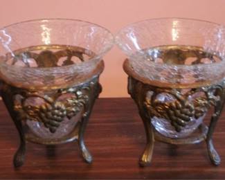 300 - 2 Candle Holders - 5" x 5"

