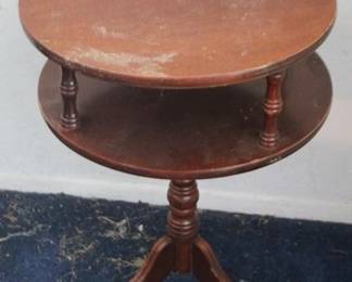 263 - 2-Tier Table (As is/Damaged) - 27" x 18"
