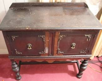 358 - Vintage Depression Era Server 36" x 20" x 33"
