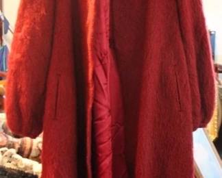 328 - Alorna Women's Wool Coat (Sz. Large) - 50" long
