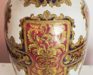 164 - Oriental Vase - 13" tall
