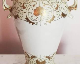 170 - Oriental Handled Vase - 13" tall
