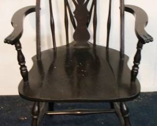 227 - Vintage Windsor Chair - 37" x 23" x 16"
