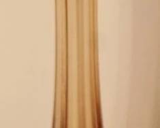 126 - Swung Glass Vase - 11" tall
