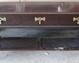 267 - 3-Drawer Console Table - 33" x 58" x 18"
