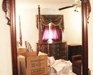 175 - Carved Wall Mirror - 32" x 48"
