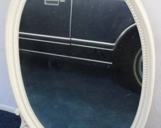 242 - Oval Painted Mirror - 41" x 25"
