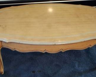 236 - Oval Coffee Table - 16" x 48" x 24"
