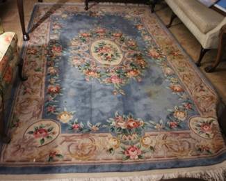 389 - Vintage Sculptured Rug - 112" x 72"
