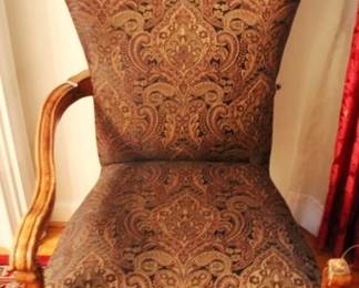 98 - Chair (As is/Missing Arm) - 47" x 25" x 18"
