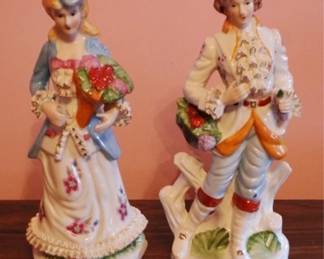 297 - 2 Man/Woman Figures - 12" tall
