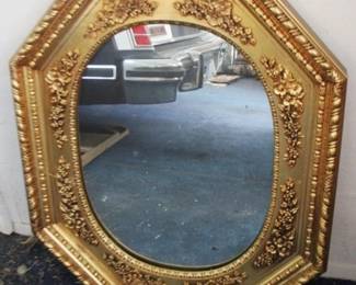 244 - Vintage Mirror - 33" x 26.5"
