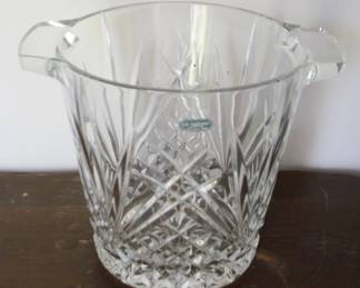 33 - I.G. Durand Crystal Ice Bucket - 8" x 8"

