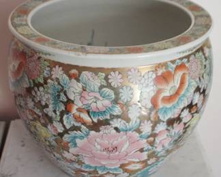 54 - Large Oriental Planter - 13" x 15"
