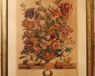 44 - Framed April Print - 22" x 18"
