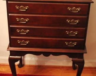 87 - Queen Anne Silverware Chest - 36" x 34" x 15"
