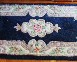 12 - Vintage Sculptured Rug - 48" x 25"
