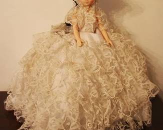 107 - Vintage Doll - 18" tall
