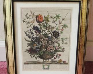 377 - Framed Month Print - 10" x 12"
