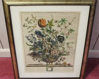 374 - Framed Month Print - 18" x 22"
