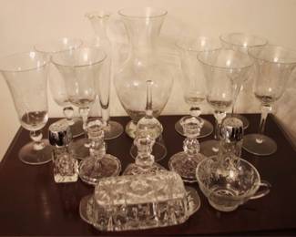 145 - Lot of Assorted Glass Items
