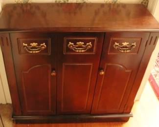 92 - 2 Door Vintage Cabinet - 30" x 33" x 12"
