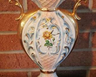 195 - Signed Vase - 14" tall
